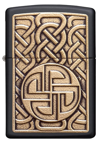 Zippo Norse Emblem Design Pocket Lighter