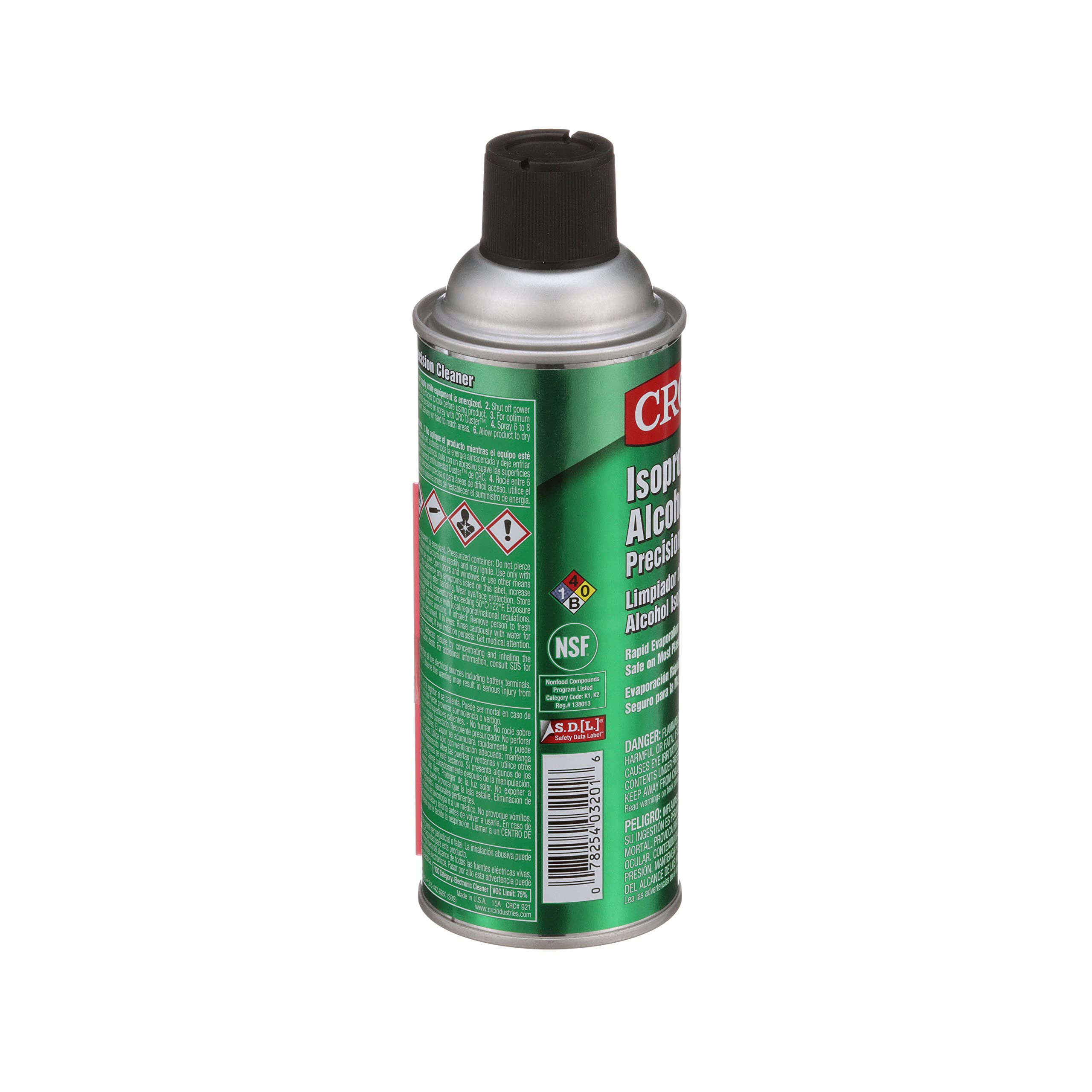 CRC Isopropyl Alcohol Cleaner 1X12OZ