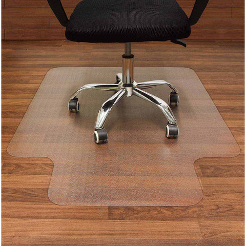 AiBOB Office Chair Mat for Hardwood Floor, 36 X 48 inches, Hard Floor Chair Mats Under Computer Desk, Easy Glide for Rolling Chairs