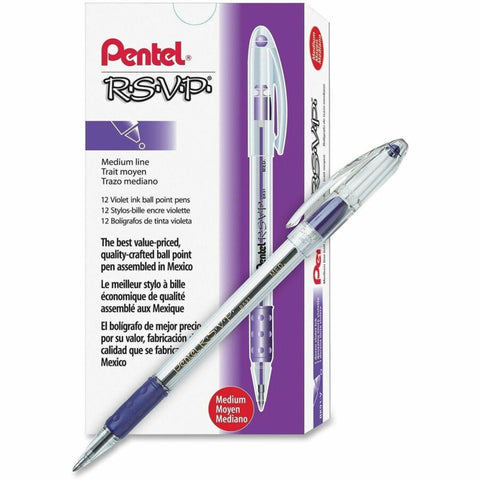 Pentel PENBK91V R.S.V.P. Ballpoint Stick Pen