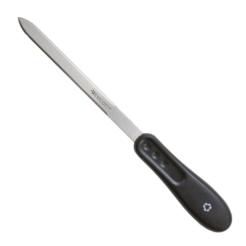 Westcott KleenEarth Recycled Letter Opener, 9-Inch (14821), Black