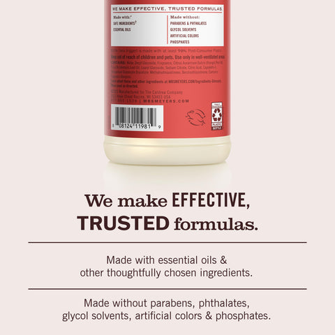 MRS. MEYER'S CLEAN DAY Multi-Surface Everyday Cleaner, Tomato Vine Scent, 16 Fl Oz Bottle