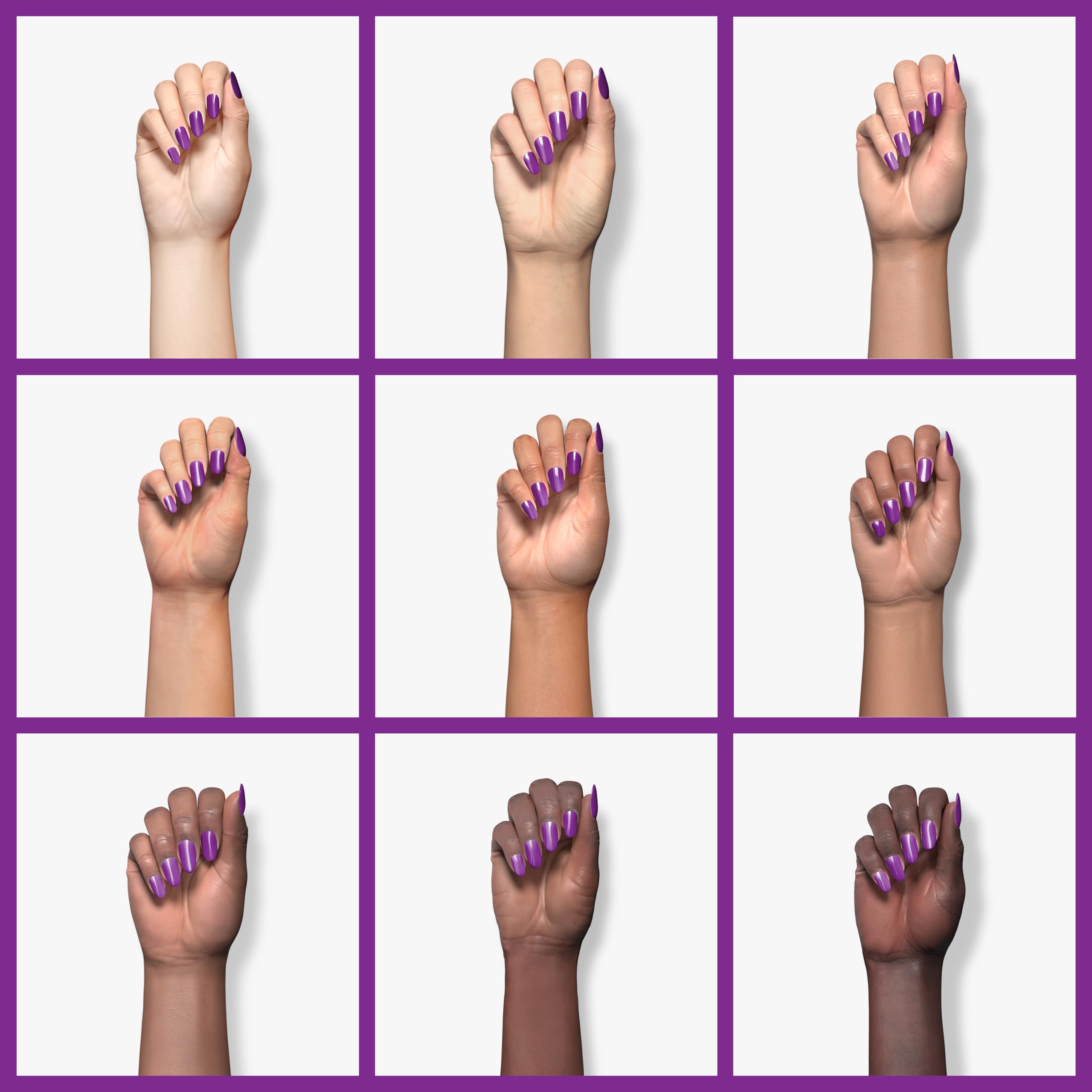 Revlon ColorStay Gel Envy Longwear Nail Polish, with Built-in Base Coat & Glossy Shine Finish, in Plum/Berry, 415 What Happens in Vegas, 0.4 oz