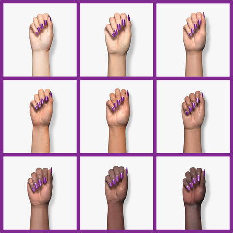 Revlon ColorStay Gel Envy Longwear Nail Polish, with Built-in Base Coat & Glossy Shine Finish, in Plum/Berry, 415 What Happens in Vegas, 0.4 oz