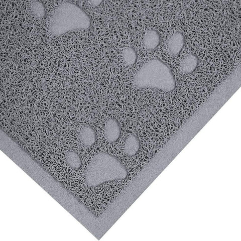 Bulk buys Cat Litter Mat. Traps Litter. Soft Non-Slip Surface. Easy to Clean. 11.5 x 15.75 in Gray Mat for Litter Box Area