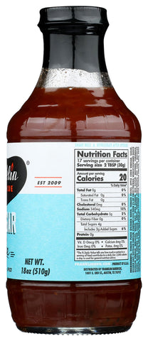 Franklin Barbecue, Sauce Vinegar Barbeque, 18 Ounce