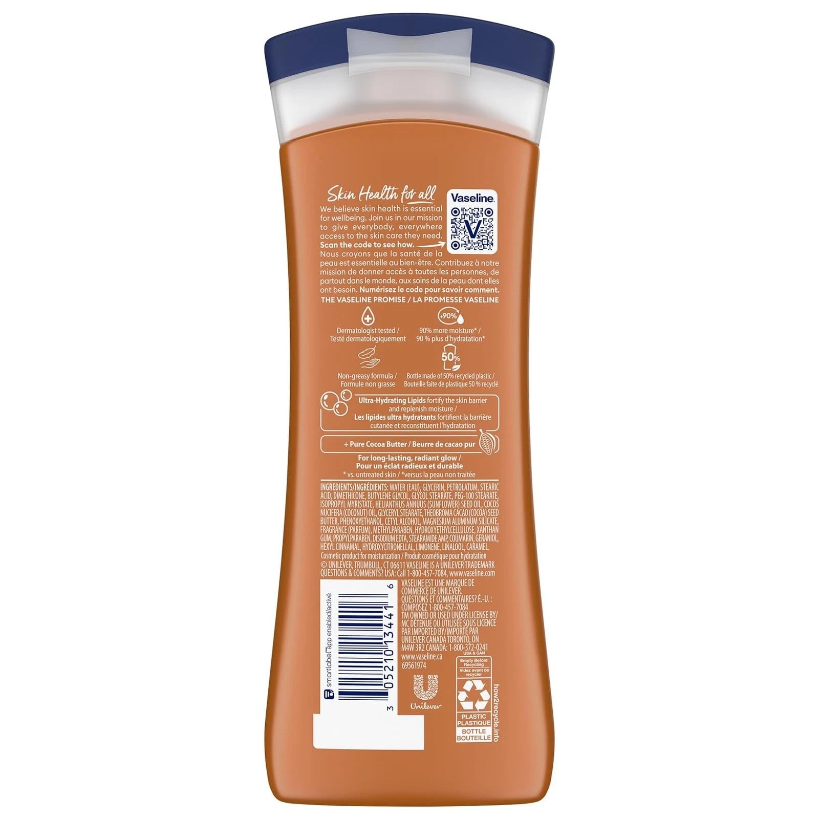 Vaseline Body Lotion 200Ml Cocoa Butter