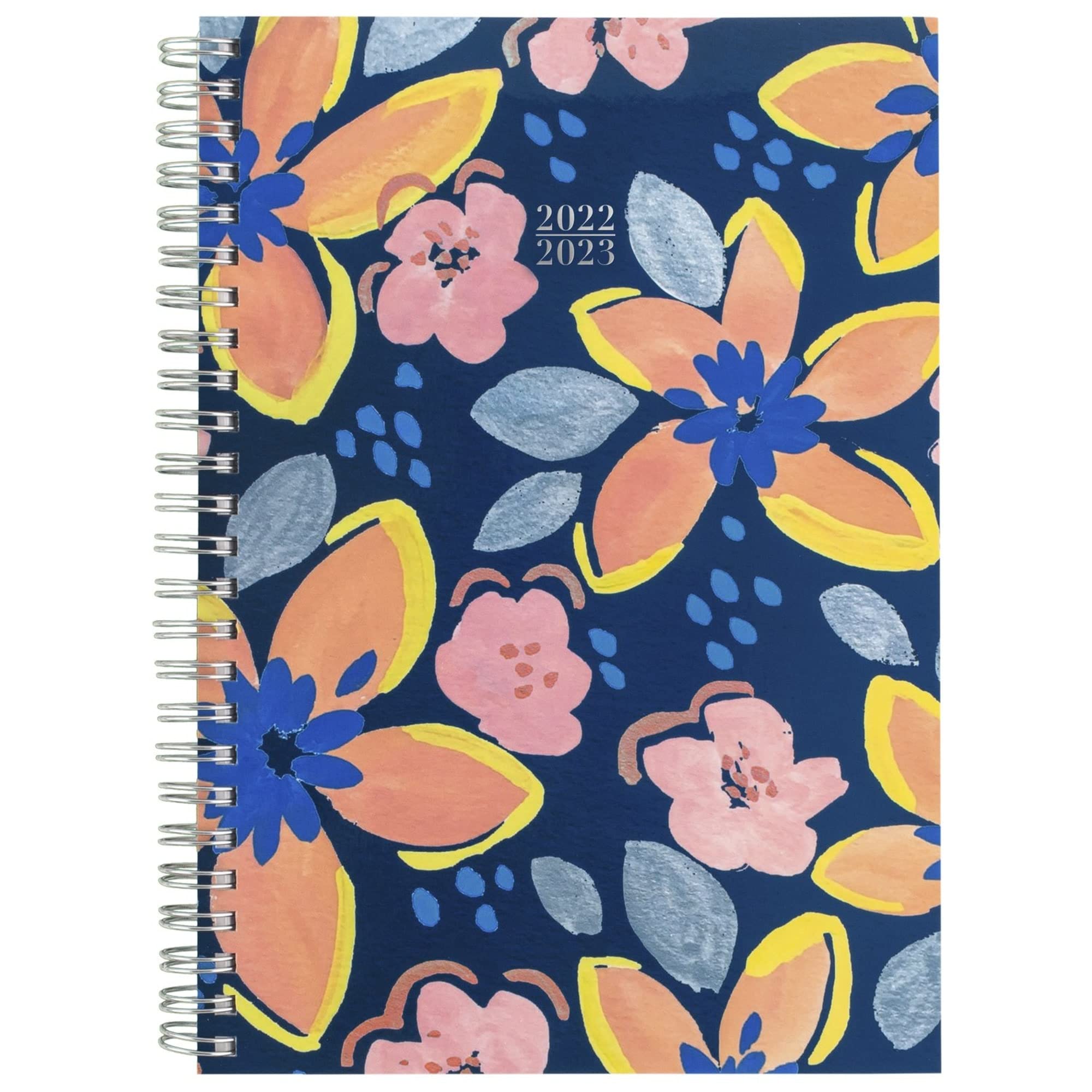 Cambridge 2022-2023 Planner, Weekly & Monthly Academic, 5-1/2" x 8-1/2", Small, Joyful Floral (1619-200A)