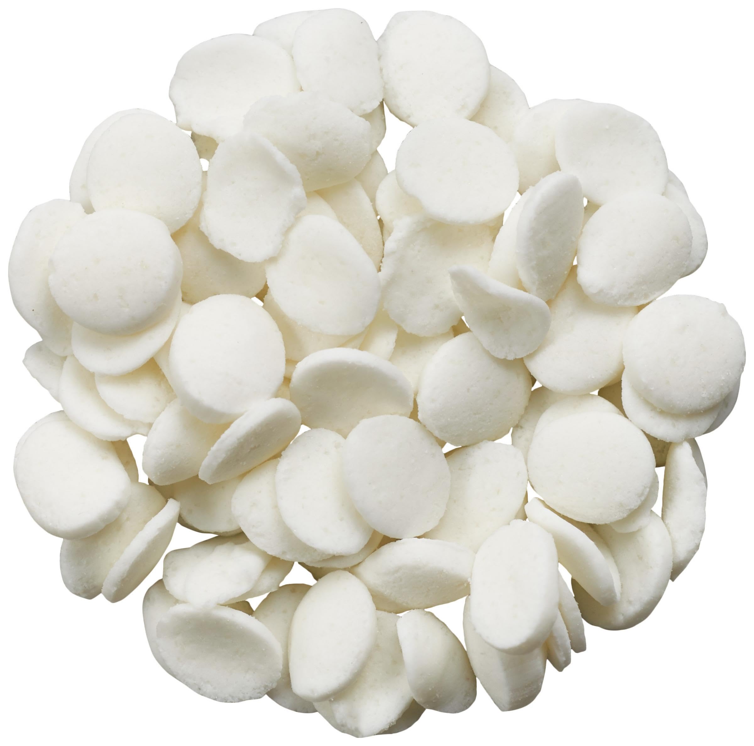 DECOPAC Quins Fancy Sprinkles, 19.5oz, Candy Sprinkles in Handheld Container, Edible Sprinkles For Celebration Cakes, Cupcakes, Cookies - Confetti White Quins