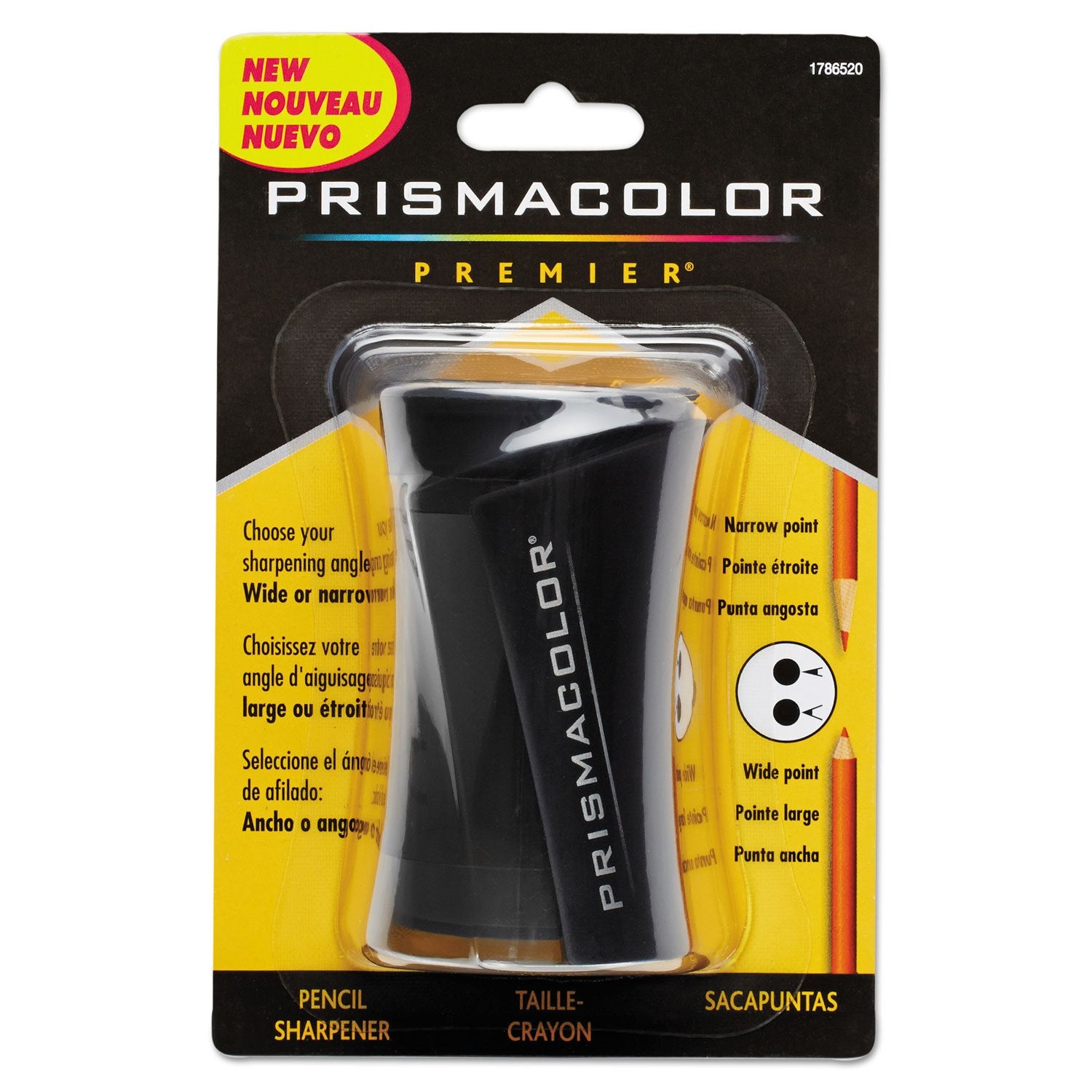 Prismacolor Premier Pencil Sharpener - Writing, Drawing, Sketching, Art Supplies