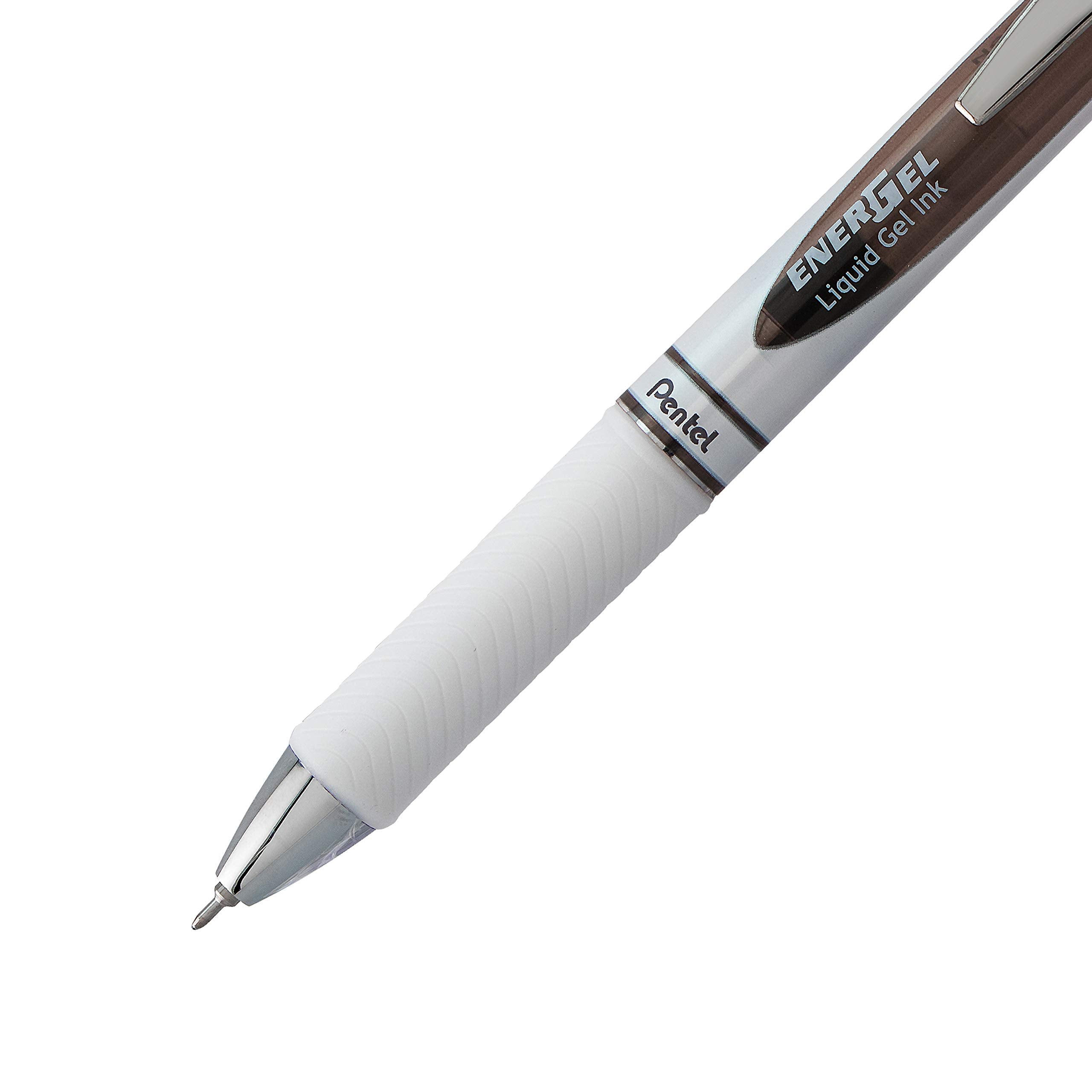 Pentel Pearl Deluxe RTX Liquid Gel Pen, (0.5mm), Fine Line, Needle Tip (BLN75WBP2A)