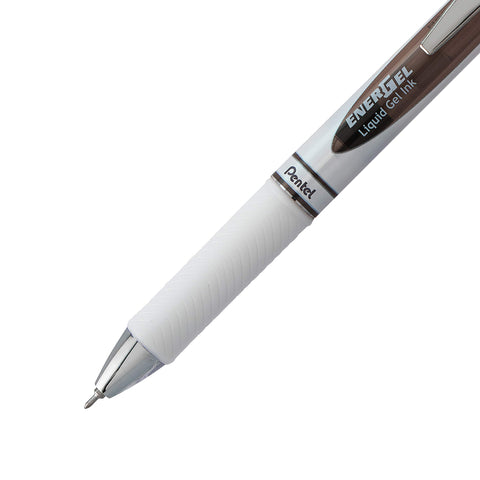 Pentel Pearl Deluxe RTX Liquid Gel Pen, (0.5mm), Fine Line, Needle Tip (BLN75WBP2A)