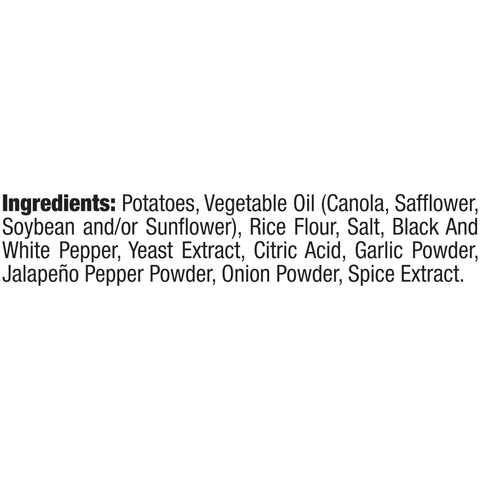 Kettle Brand Potato Chips, Krinkle Cut, Salt & Ground Pepper Kettle Chips, Party Size, 13 Oz