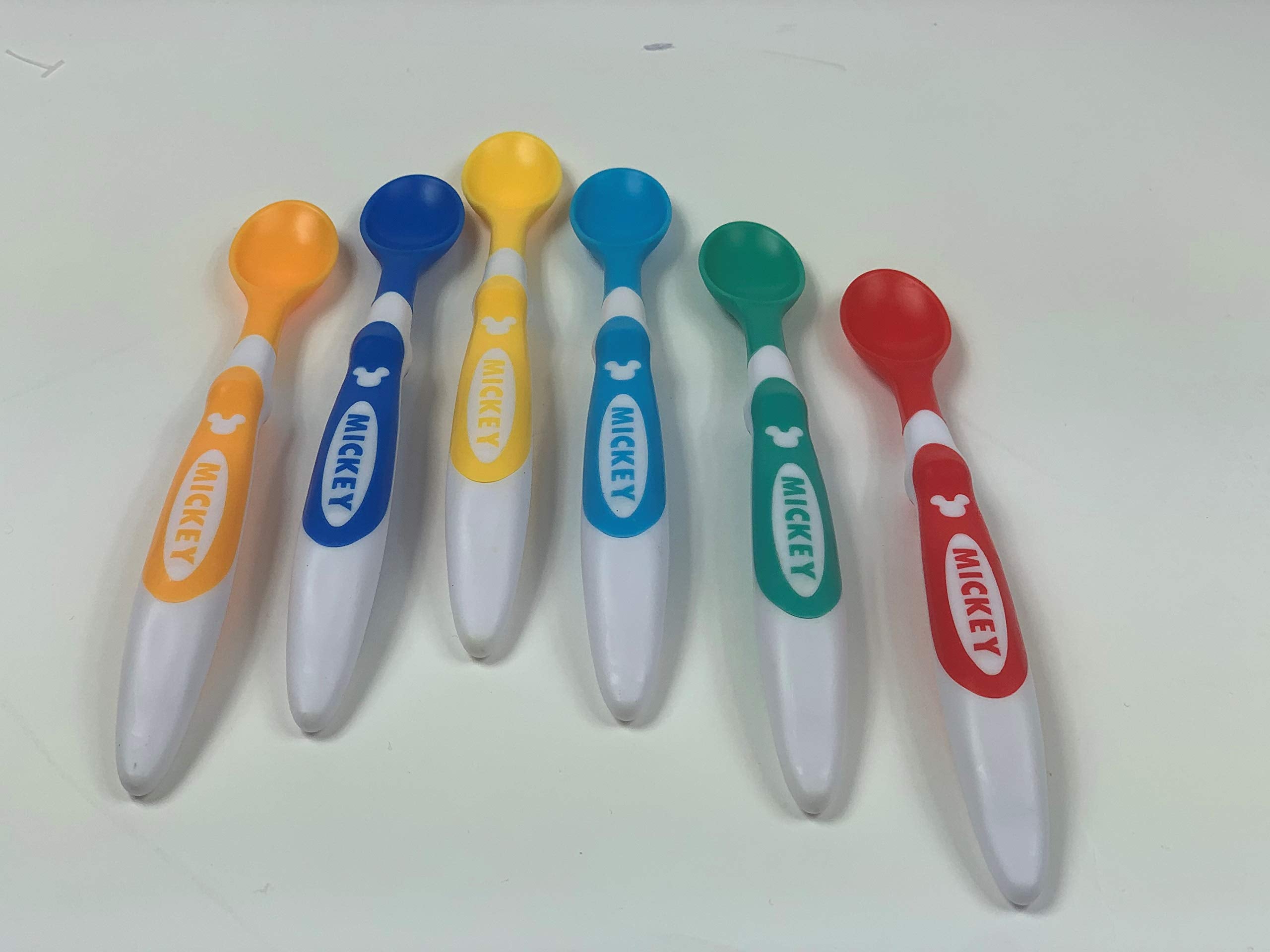 Cudlie Disney Baby Boy Mickey Mouse 6Piece Spoon Set