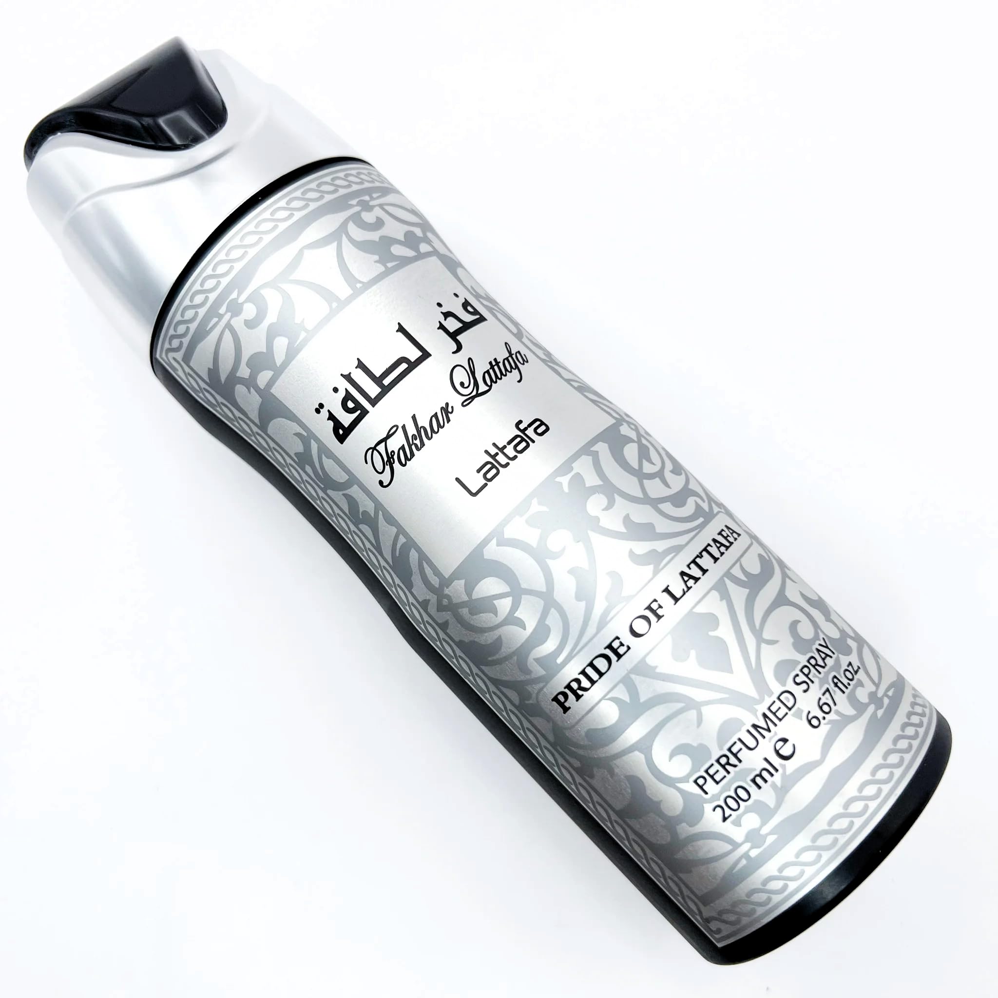 Lattafa Fakhar for Men - Fresh, Marine, Woody, Earthy - Perfumed Deodorant Spray, 6.67 Ounce / 200 ml