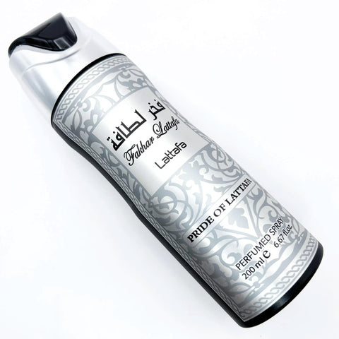 Lattafa Fakhar for Men - Fresh, Marine, Woody, Earthy - Perfumed Deodorant Spray, 6.67 Ounce / 200 ml