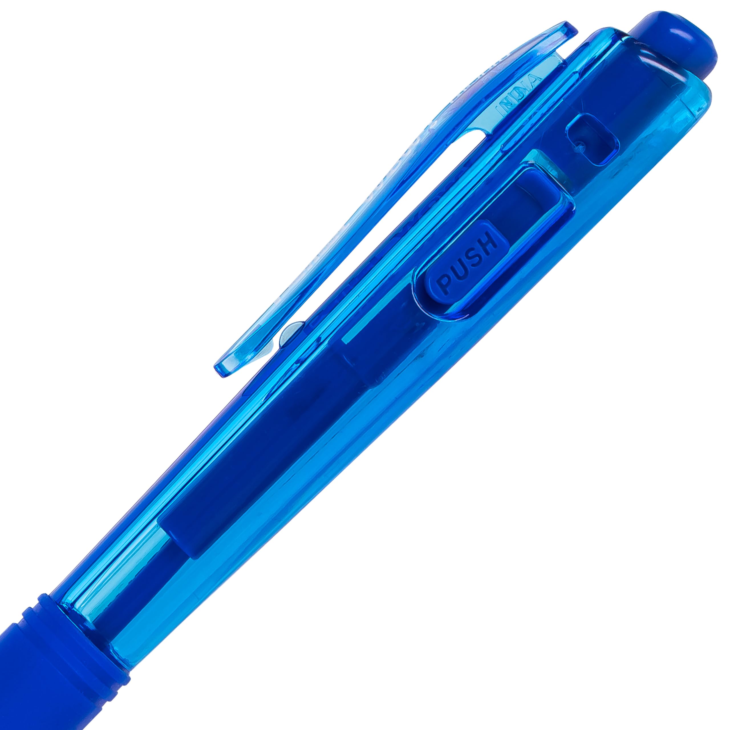 Pentel Wow! Retractable Ballpoint Pens, Medium Line, Assorted Ink, Pack of 4 (BK440BP4M1)