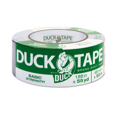 Duck Tape Brand 1118393 Utility Duct Tape Basic Strength, 1-Pack 1.88 Inch x 55 Yard Silver
