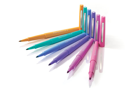 Paper Mate Flair Felt Tip Pens, Medium Point (0.7mm), Limited Edition Candy Pop Pack, 16 Count
