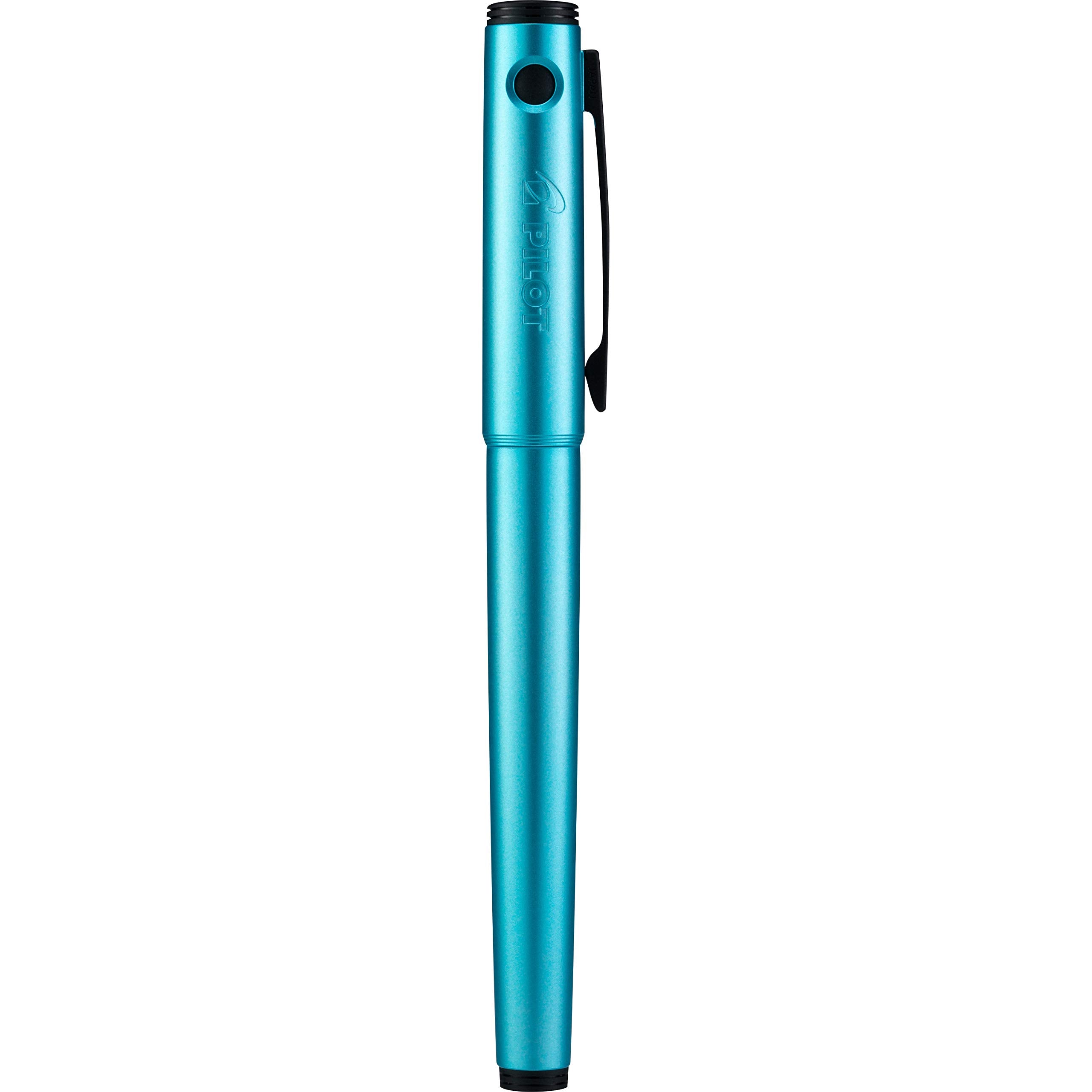 PILOT Explorer Lightweight Fountain Pen in Gift Box, Includes CON-B Converter; Turquoise Barrel, Medium Nib (12304)