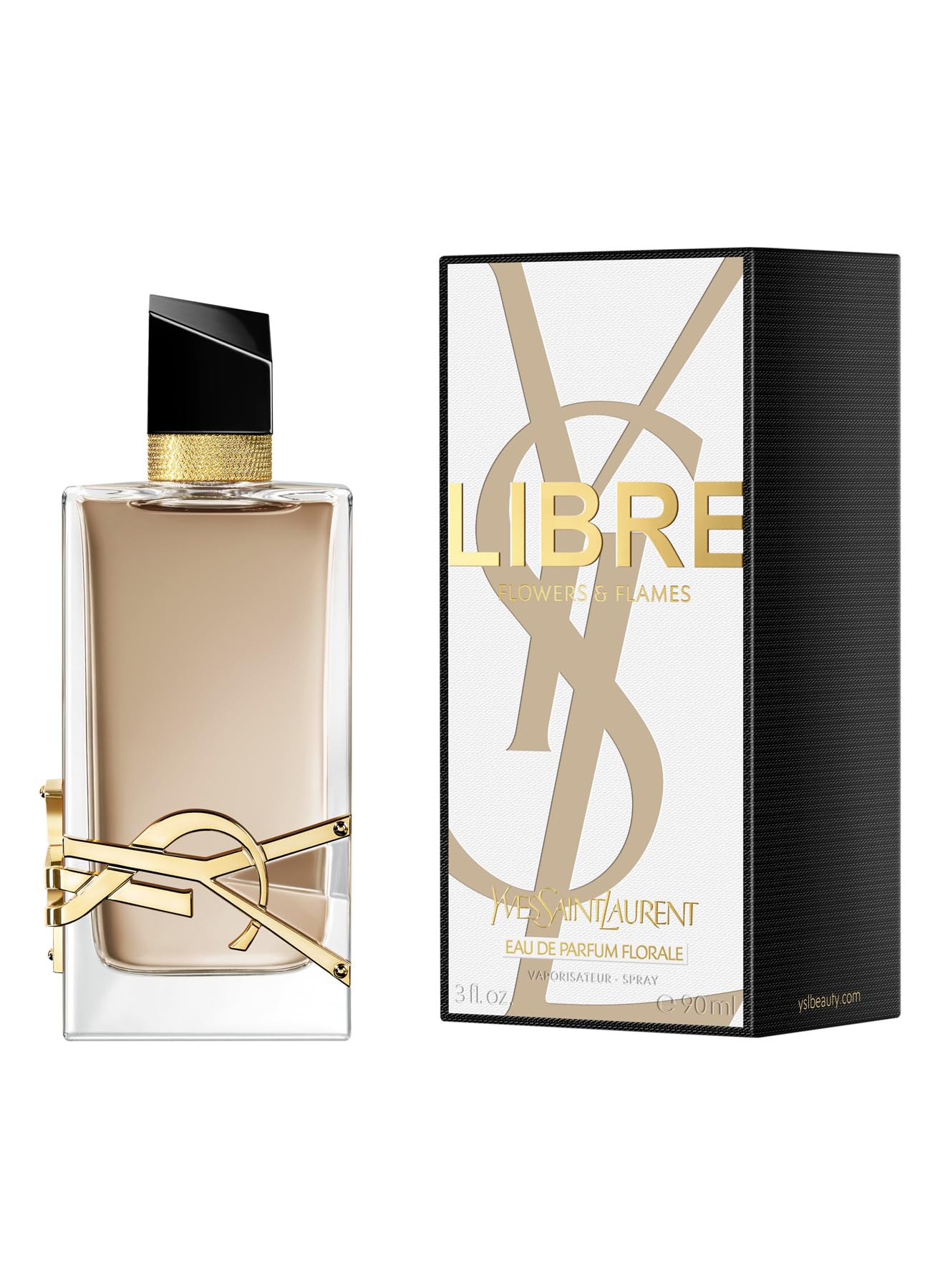 Libre Flowers And Flames by Yves Saint Laurent for Women - 3 oz EDP Spray