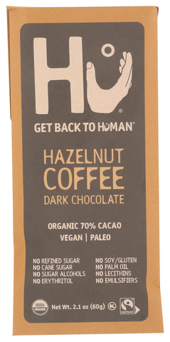 Hu Bar Choc Hazelnut Coffee 2.1 OZ