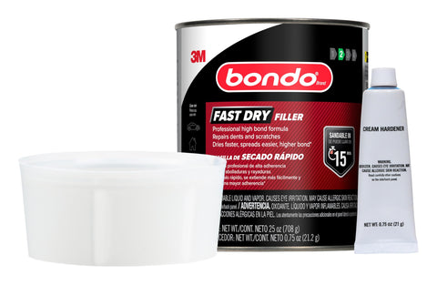 bondo 3M Professional Fast Dry Filler (Quart)