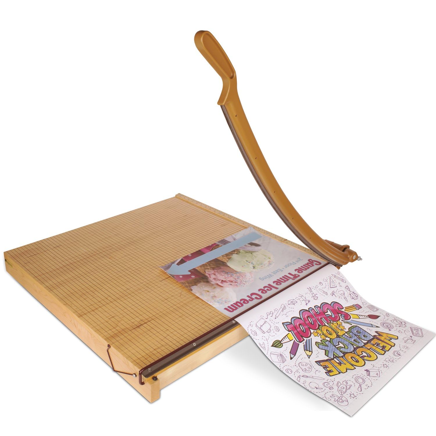 Swingline Paper Trimmer, Guillotine Paper Cutter, 30" Cut Length, 15 Sheet Capacity, ClassicCut Ingento, Maple (1172)