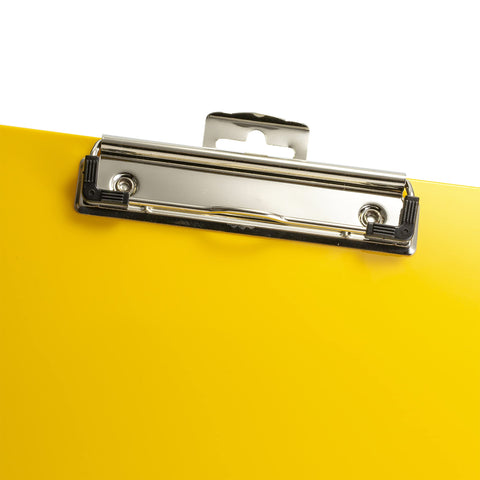 Officemate Recycled Plastic Clipboard, Letter Size, Yellow (83062)