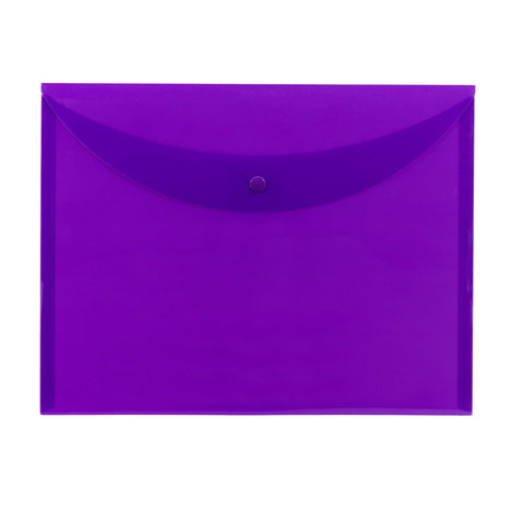 Smead Project Envelope, Snap Closure, Top Load, Letter Size (10, Purple)