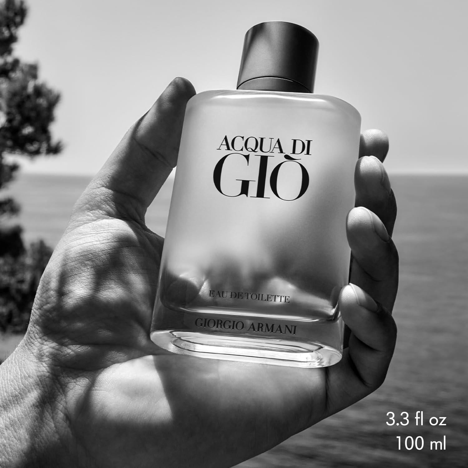 Armani beauty - Acqua di Gio - Eau de Toilette - Cologne for Men - Long Lasting Fragrance with Bergamot notes, Jasmine, White Musks, Patchouli & Cedarwood – 1.6 Fl Oz