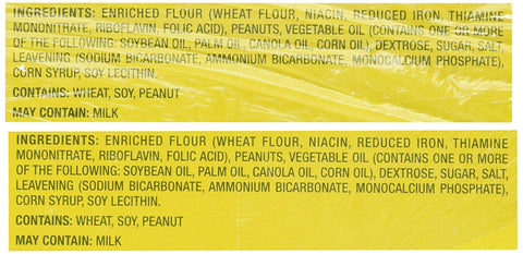 Lance Toasty Crackers Filled with Peanut Butter (2pk)