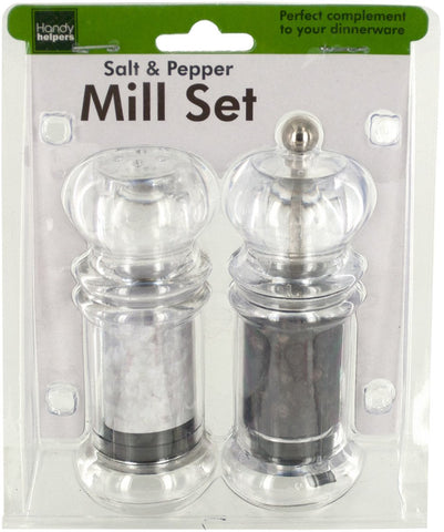 Salt Shaker & Pepper Mill Set