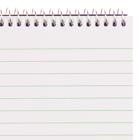 Blueline Reporter Notebook / Note Pad, 4 x 8 inches, 160 Pages / 80 Sheets (AT8B)