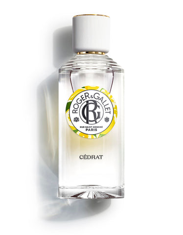 ROGER & GALLET Wellbeing Fragrant Water Spray – Light Eau Fraîche Body Mist with Natural Origin Ingredients, Refreshing Everyday Fragrance for Women (Cédrat - Citron | 3.3 Oz.)