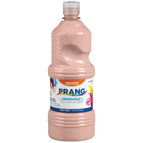 Prang Washable Tempera Paint, Peach, 32 Oz., 1 Count