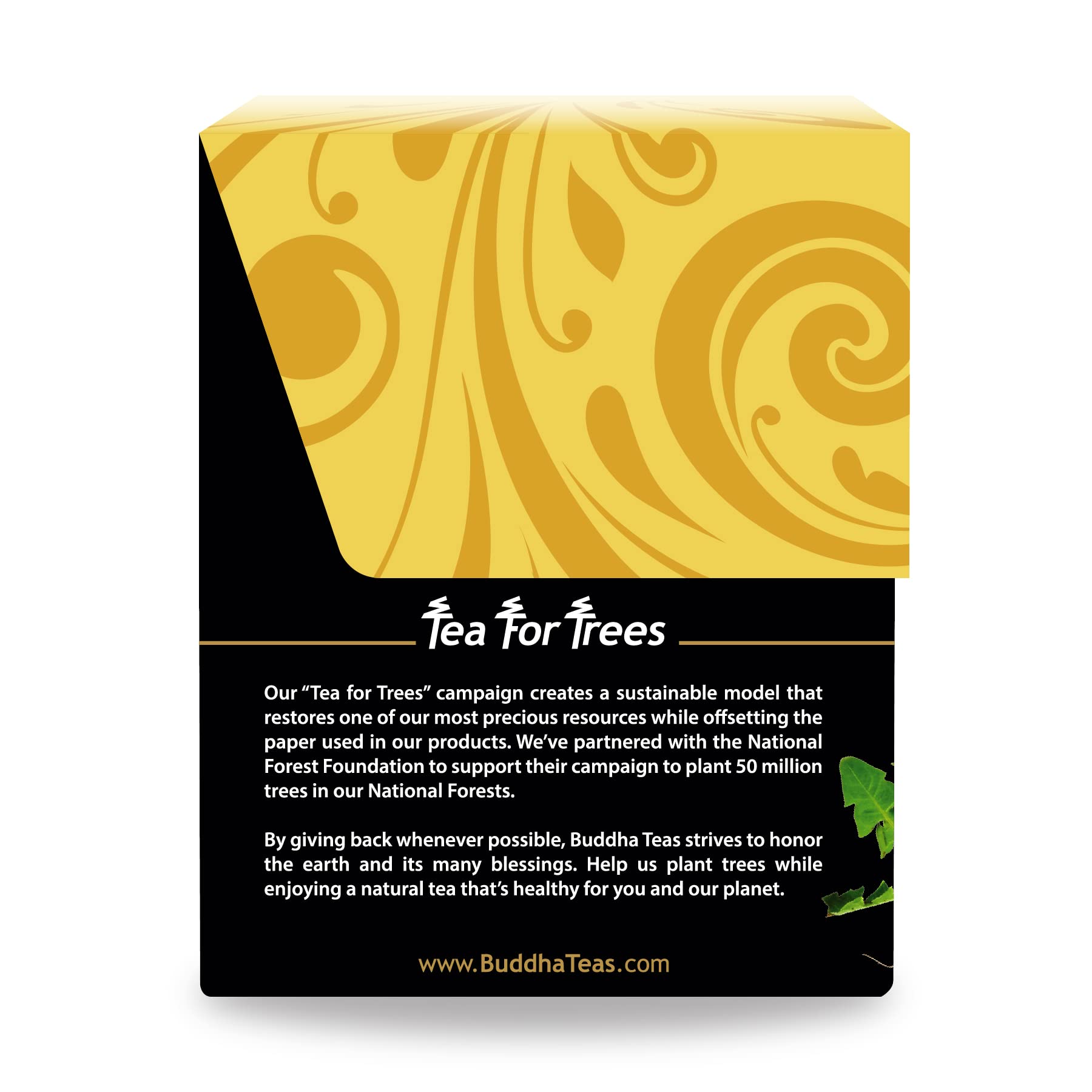 Organic Dandelion Root Tea – 18 Bleach-Free Tea Bags – Caffeine-Free Tea with a Rich, Earthy Taste, Natural Source of Vitamins, Minerals, and Antioxidants, Kosher, GMO-Free