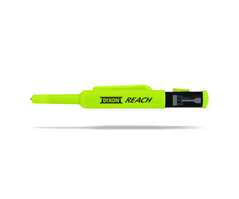 Dixon Industrial REACH- Deep Hole Mechanical Pencil with Lead Refills included, Yellow (14301)