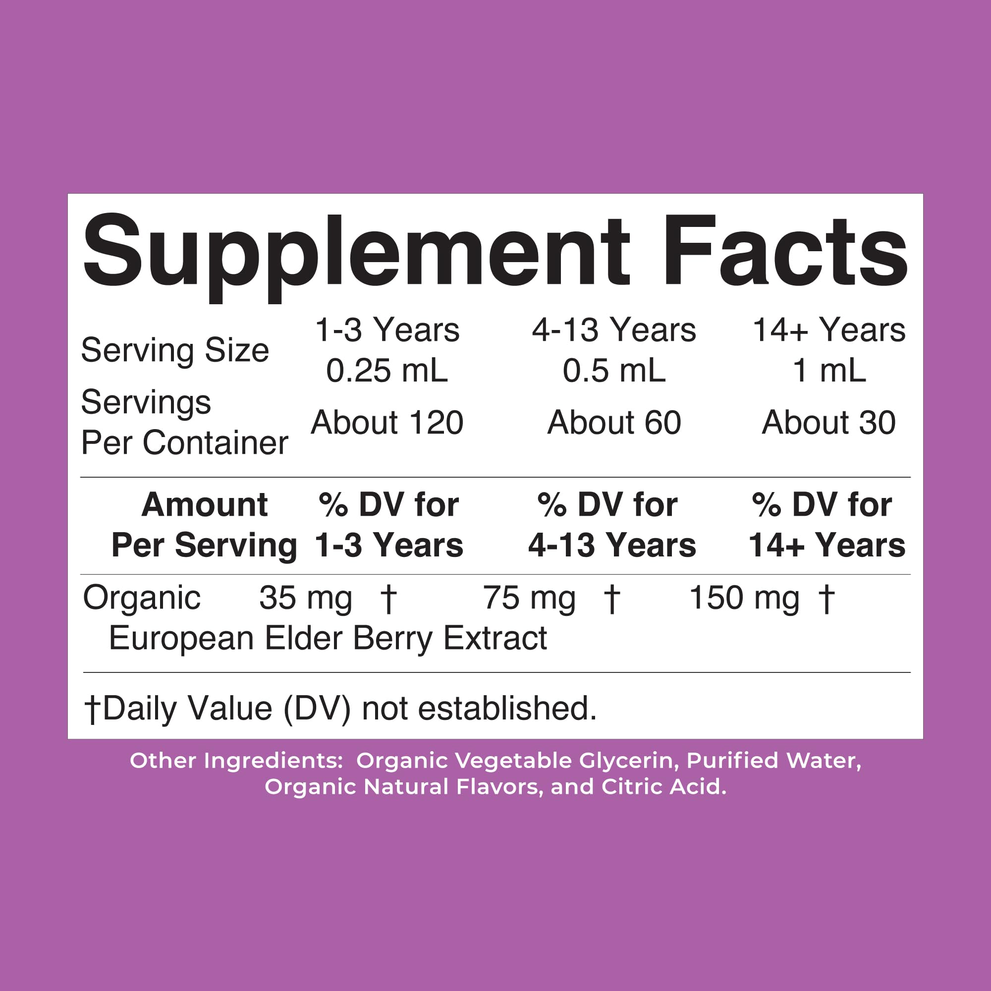 MARYRUTH'S Elderberry Liquid Drops for Adults & Kids | Immune Support | Antioxidant | Overall Wellness | Elder Berry Extract | USDA Organic | Sugar Free | Vegan | Non-GMO | Gluten Free | 1 Fl Oz