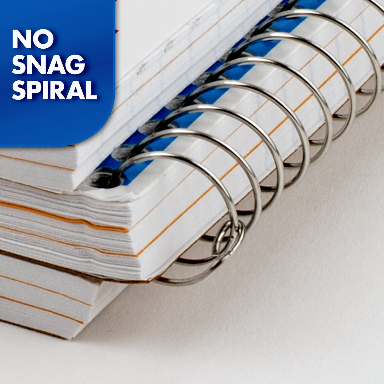 Mead Small Spiral Notebook, 3-Subject, College Ruled Paper, 9-1/2" x 5-1/2", 150 Sheets per Notebook, Color Will Vary, 1 Count (06900)