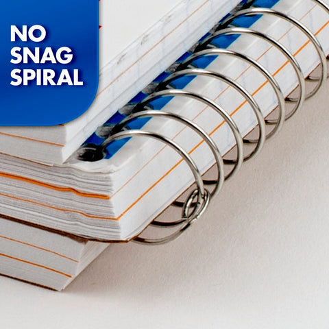 Mead Spiral Notebook, 3 Subject, College Ruled Paper, 120 Sheets, 10-1/2" x 8", Color Selected For You, 1 Count (05748)