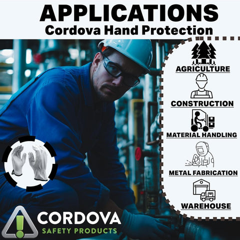 Cordova 8500 Premium Grain Goatskin Driver Gloves, Unlined, Shirred Elastic Back, Keystone Thumb, Light Gray, 2X-Large, 12-Pack
