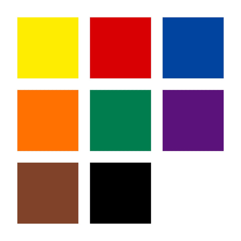 STAEDTLER Lumocolor Permanent Pen 317 Medium 1.0mm Line - Assorted Colours (Pack of 8) (317 WP8 ST), pack of 8