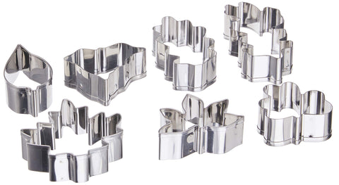 Ateco 7 pc Stainless Steel Leaf Cutter Set