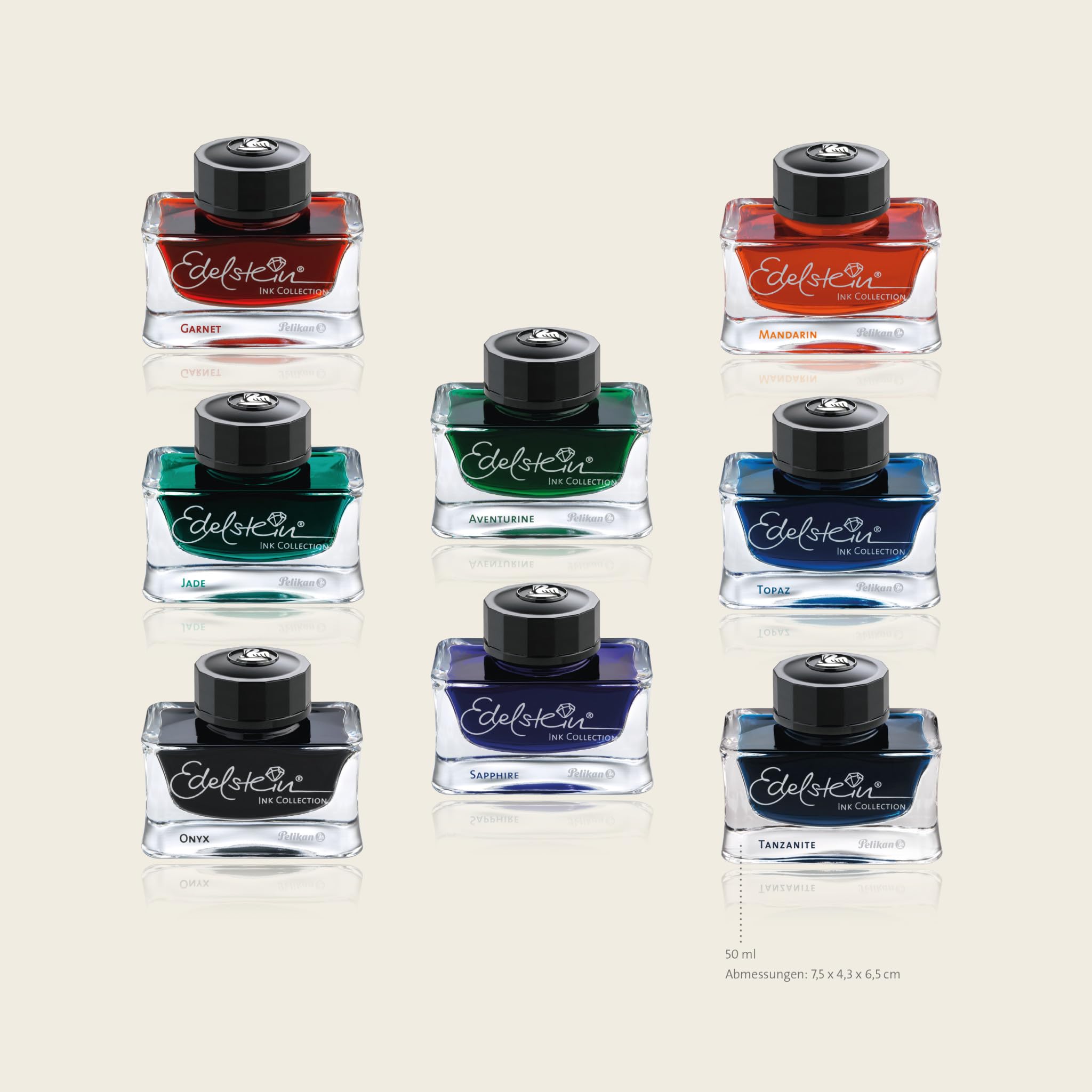 Pelikan Edelstein Bottled Ink for Fountain Pens, Tanzanite, 50ml, 1 Each (339226)