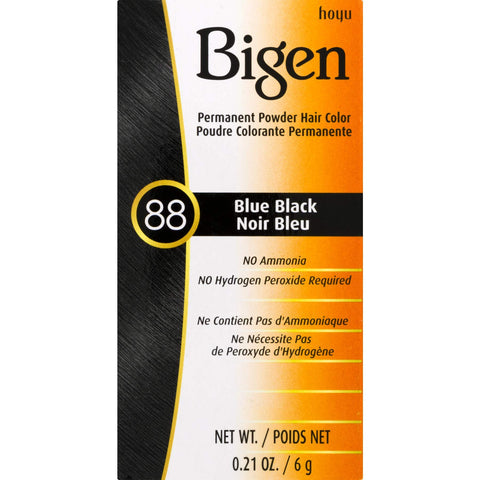 Bigen Hair Color, #88 Blue Black, 1 Count