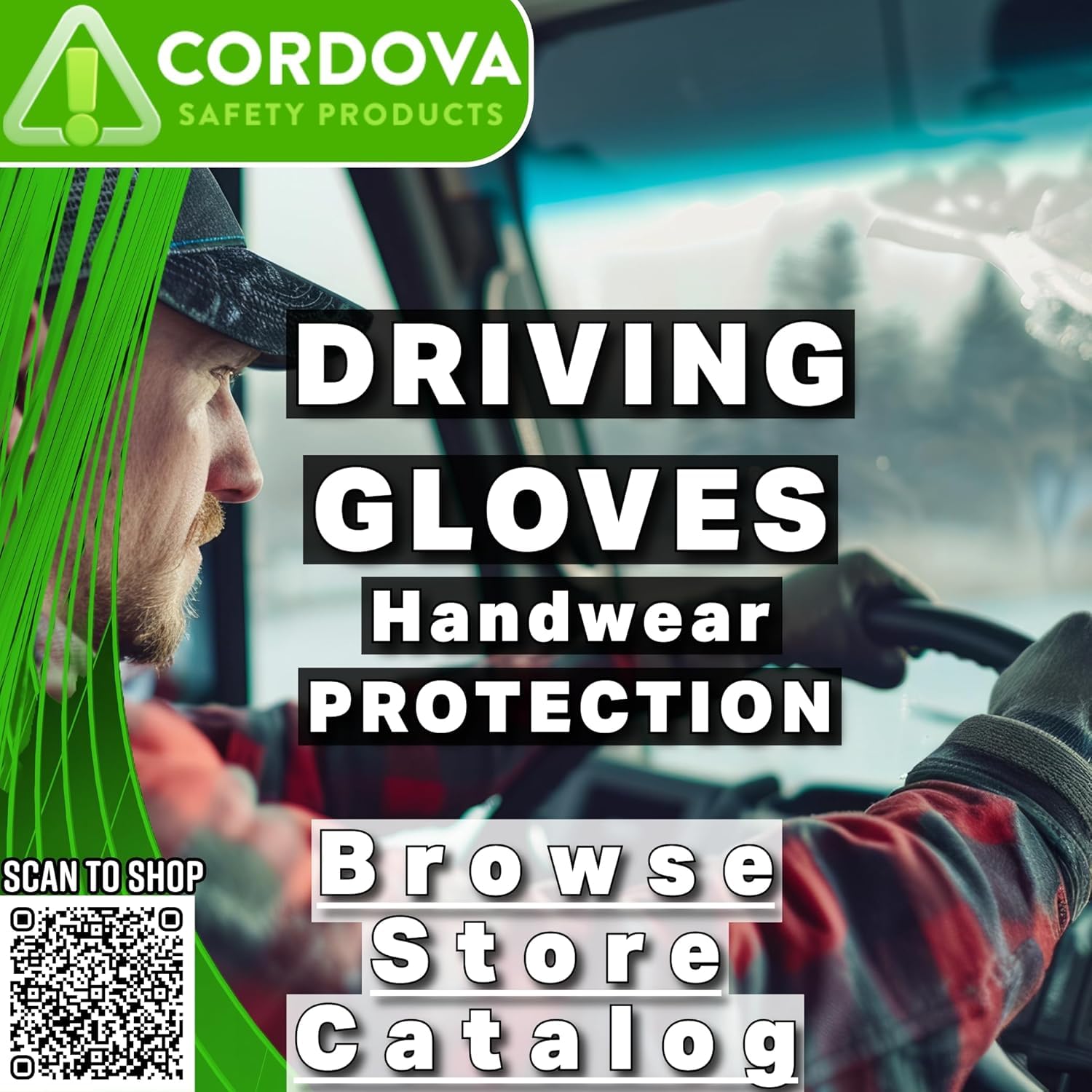 Cordova 8500 Premium Grain Goatskin Driver Gloves, Unlined, Shirred Elastic Back, Keystone Thumb, Light Gray, Work Gloves for Steel Work Manufacturing and More, X-Small, 12-Pack