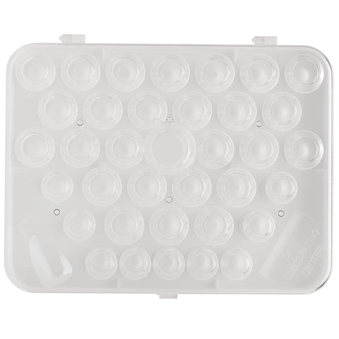Ateco Tube Storage Box, 37-Compartments for Larger Decorating Tubes