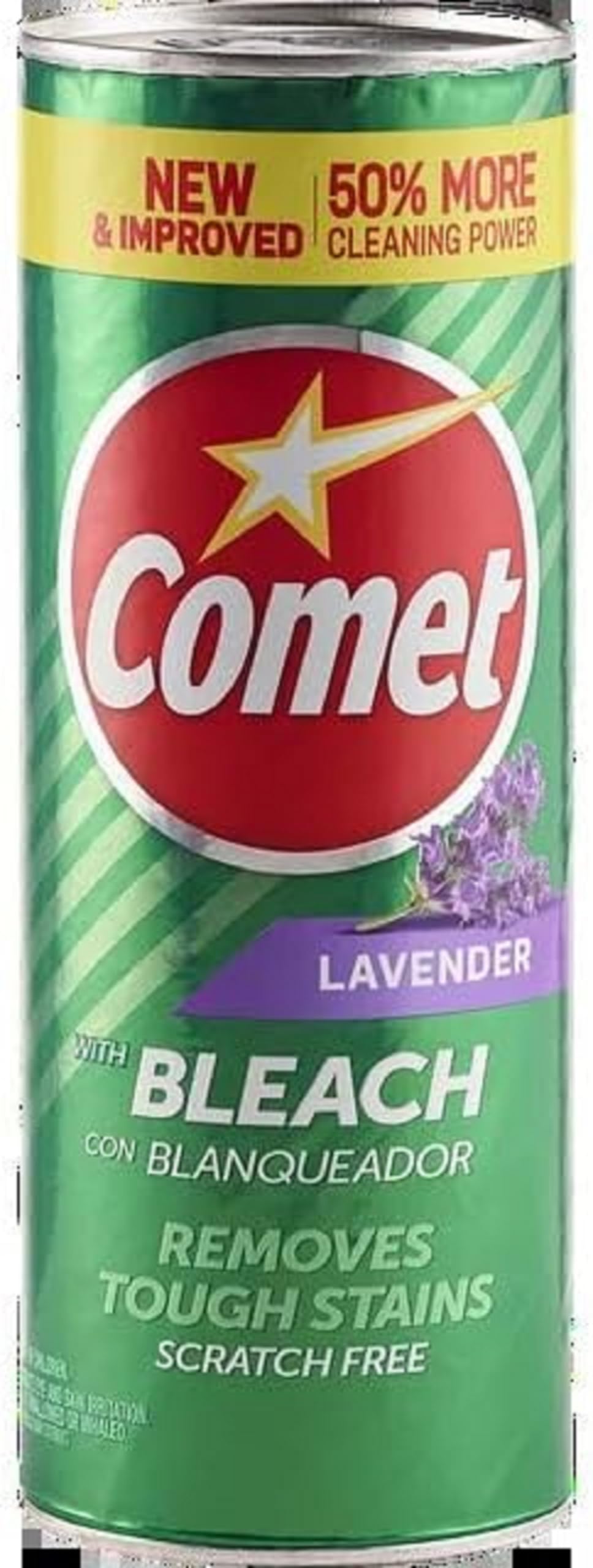 Comet, Cleanser Lavender, 21 Ounce