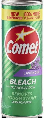 Comet, Cleanser Lavender, 21 Ounce